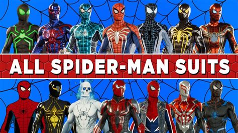 When slinging webs and soaring above the city, it is important to stay fashionable. Spider-Man (PS4) All 28 Spider-Man Suits Showcase - Every ...