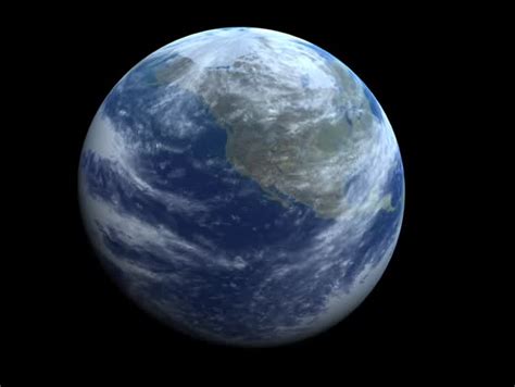 The Earth Rotates On Its Axis Stock Footage Video 24768 Shutterstock