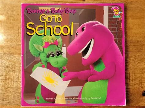 Barney And Baby Bop Go To School Paperback By Scholastic Inc 470