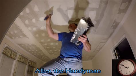 While some appreciate the finish, others find it outdated, difficult to clean and potentially hazardous. Popcorn Ceiling Texture Removal and Painting - YouTube