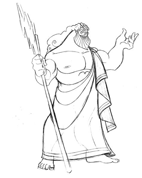 Sketches Of Zeus Greek God Coloring Pages Sketch Coloring Page Images Hot Sex Picture