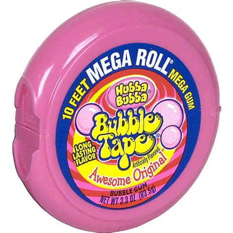 Bubble Tape Bubble Tape Bubble Gum Mega Roll Awesome Original