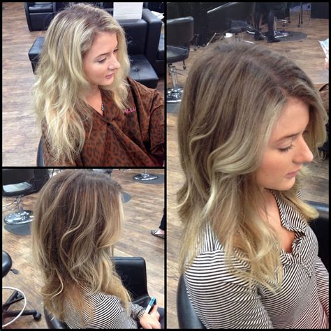 I cannot say it enough: Before & After. Washed out bleach blonde, to rich ...