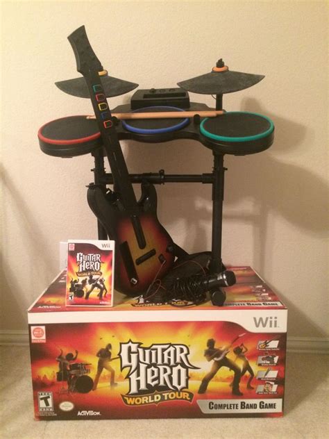Guitar Hero World Tour Complete Band Game For Wii For Sale In Richardson Tx 5miles Buy And Sell