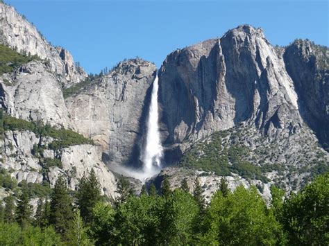 Yosemite Falls Trail Usa Wanderung