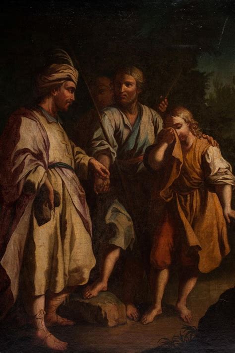 18th Century Bible Scene Painting Joseph Genesis At 1stdibs