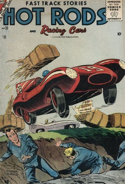 Hot Rods And Racing Cars Comics Golden Age Rare Vintage Comics