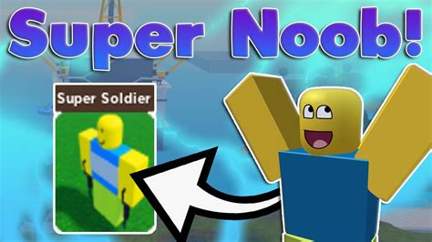 How To Get The Super Noob In Noob Army Tycoon Roblox Noob Army