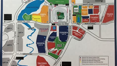 Texas Rangers Stadium Parking Map Printable Maps Bank Home Com