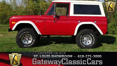 7504 1974 Ford Bronco Gateway Classic Cars Of St Louis Youtube