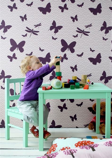 17 Cool And Creative Kids Room Wallpaper Ideas Home Design And Interior