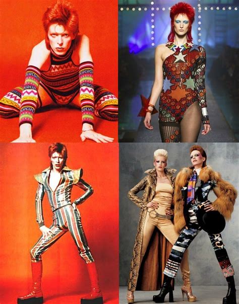 The Evolution Of Glam Rock Fashion Style Board Glam Rock David