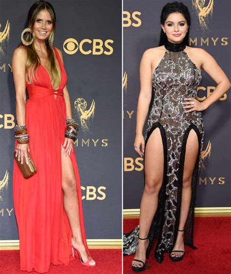 emmy awards 2017 worst dressed flash knickers and show extreme cleavage in terrible gowns