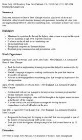 Auto Sales Manager Resume Images