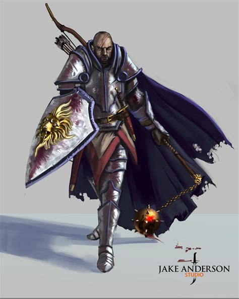 Male Knight By Jakeandersonstudio On Deviantart