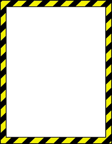 Great savings & free delivery / collection on many items. Caution Border Page | Clipart Panda - Free Clipart Images