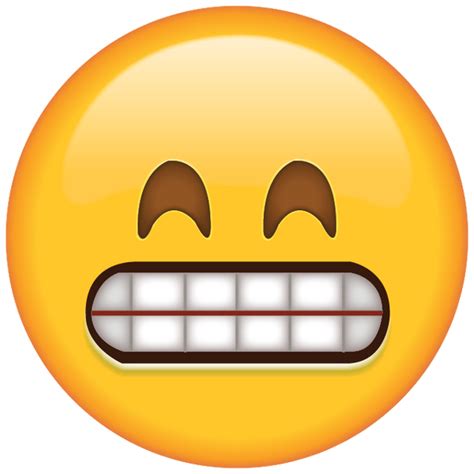 Download Grinning Emoji With Smiling Eyes Emoji Island