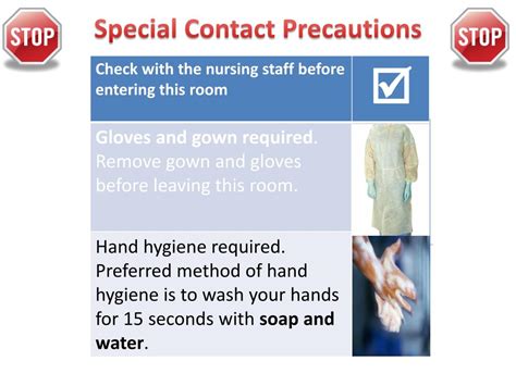 Ppt Special Contact Precautions Powerpoint Presentation Free