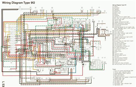Automotive wiring schematic symbols by facybulka posted on june 13, 2019 27 views. Free Auto Wiring Diagram: 912 Porsche Wiring Diagram