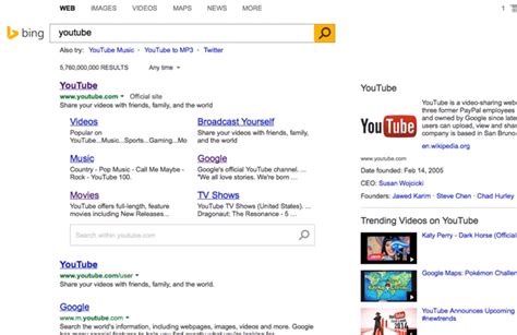 Bing Testing A New Cleaner And More Open Design