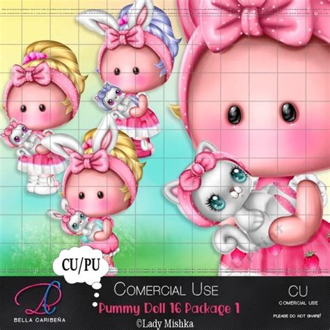 Pummy Doll 16 Pk 1 Cup95450295298 Craftsuprint