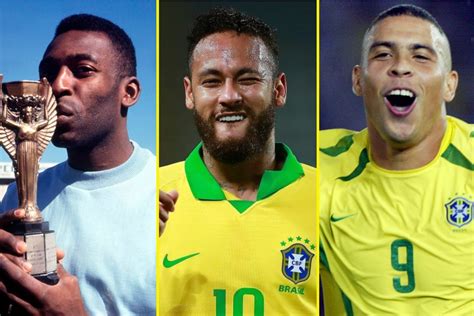 neymar now has more goals than ronaldo romario and ronaldinho for brazil as psg superstar