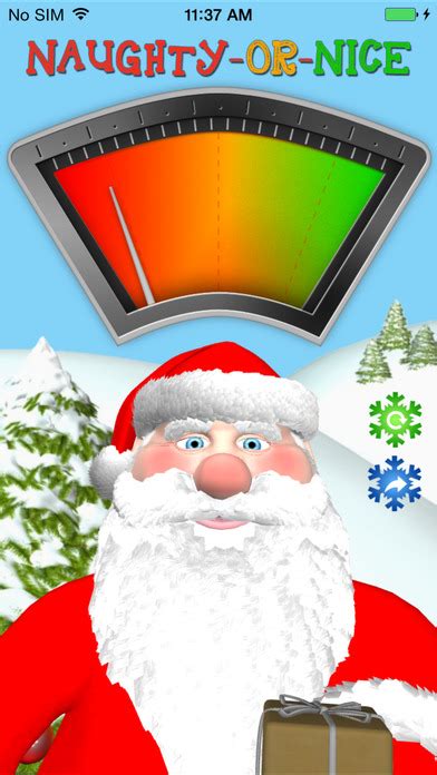 Santa S Naughty Or Nice O Meter Free