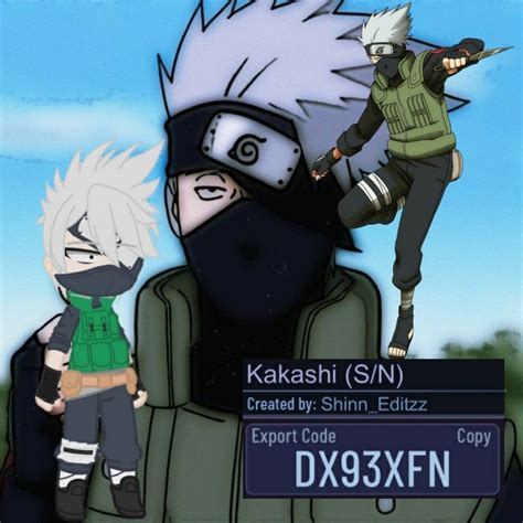 Kakashi Hatake Gacha Club Oc Desenhando Roupas De Anime Roupas De