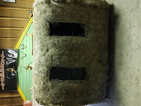 Finally Made A Hay Bale Blind Forums