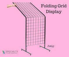 Grid and go display is the only lightweight folding portable grid merchandiser display that folds for easy set up and take down. Folding Grid Display with Bag Display folds easily in a ...