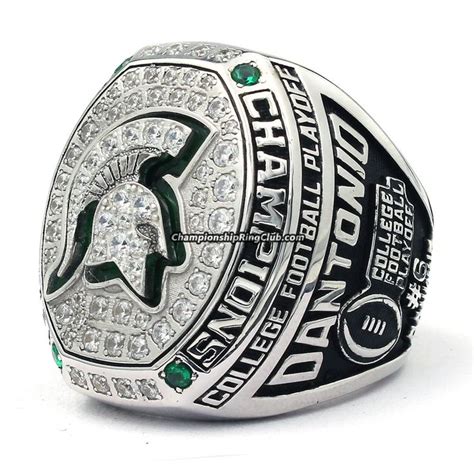Customized national, state, youth, high school. 2015 Michigan State Spartans NCAA Big Ten Champions Ring ...