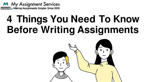 Ppt 4 Things You Need To Know Before Writing Assignments Converted