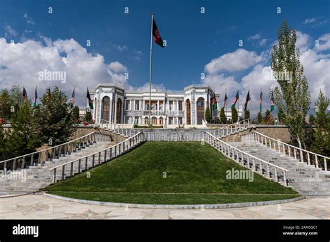 Paghman Hill Castle And Gardens Kabul Afghanistan Asia Stock Photo