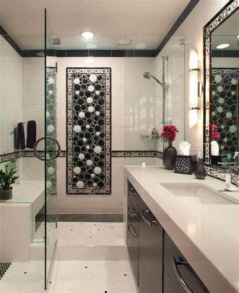 Mosaic tile bathroom mirror | centsational style. 21 great mosaic tile murals bathroom ideas and pictures