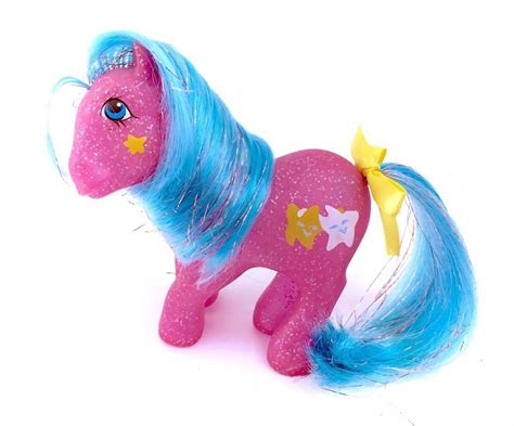 G1 My Little Pony Star Dancer Glitter Sparkle Ponies Tinsel 80s Vintage