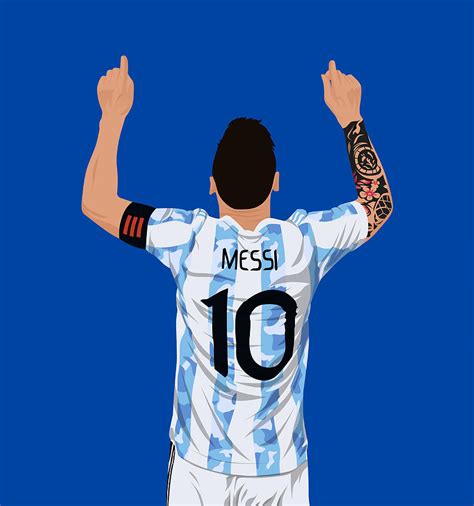 Lionel Messi Digital Art By Miracle Studio Fine Art America