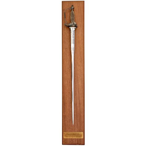 Commemorative George Washington Sword By Us Bicentennial Society