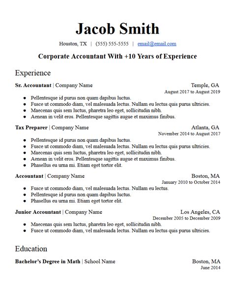 It Resume Summary Examples Resume Examples With Summary Examples