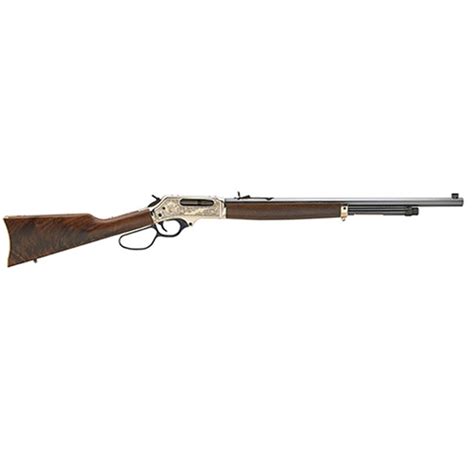 Henry 45 70 Brass Wildlife Edition Lever Action 45 70 Government 22