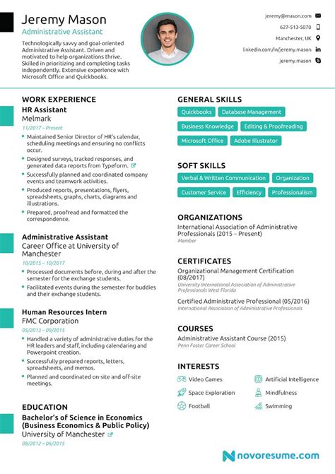 Facts about this secretary resume Secretary Resume Examples 2019 Free Resume Templates Secretary 2020 in 2020 | Administrative ...