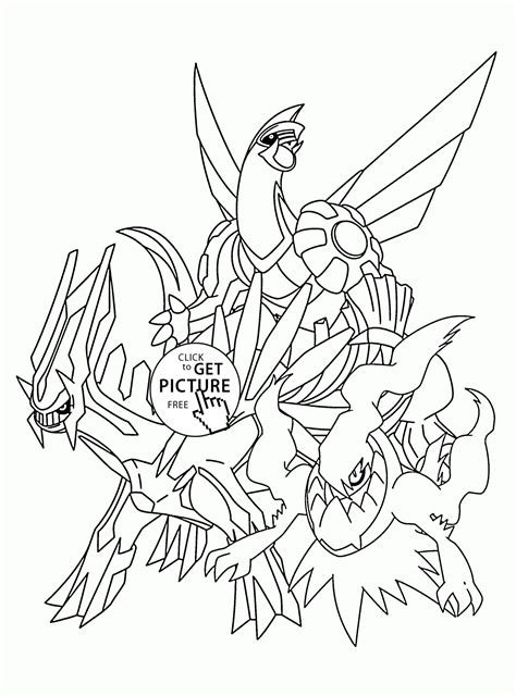 Exclusive Photo Of Giratina Coloring Pages