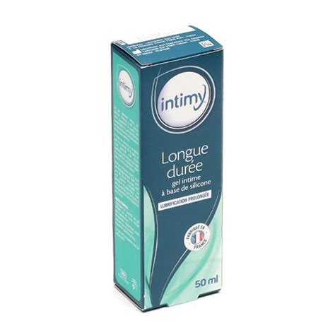 Intimy Gel Lubrifiant Longue Dur E Silicone Lubrification Prolong E