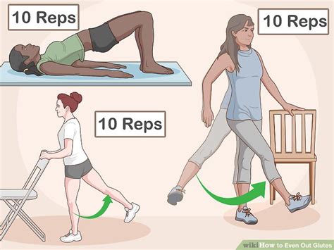 4 Ways To Even Out Glute Imbalances Wikihow