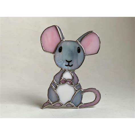 I Made A Friend Who Goes By The Nickname Mouse Her Own Little Stained