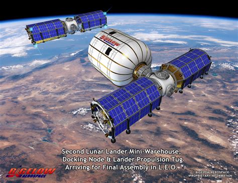 Bigelow Aerospaces Inflatable Space Station Idea Photos Space