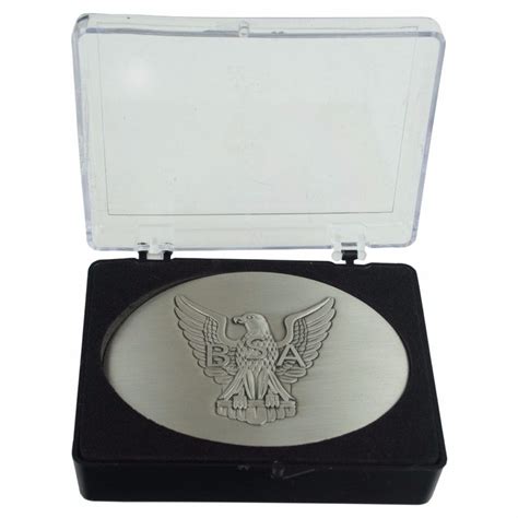 Eagle Scout Belt Buckle With Acrylic Box Bsa Cac Scout Shop