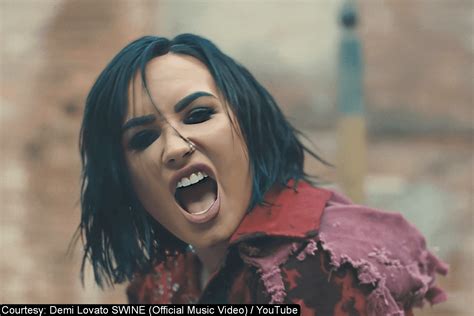 Demi Lovatos Powerful Anthem Swine A Protest Song For Reproductive