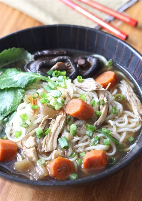 Just add about 2 teaspoons of filling into the center of the wonton and wrap it up. Chinese Chicken Noodle Soup + Homemade Chicken Stock ...