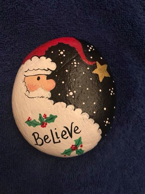 Pin By Marjorie Strafford On Rock Painting Rock Crafts Christmas