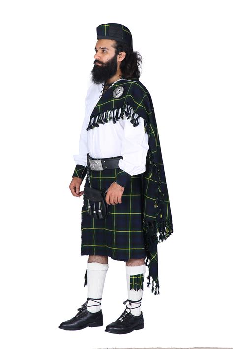 Gordon Highlander Tartan Cheap Yard Kilts In Perfect Fit